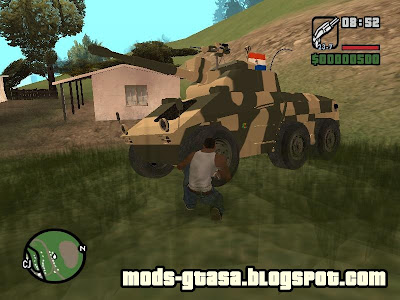 Cascavel do Exercito Paraguaio para GTA San Andreas